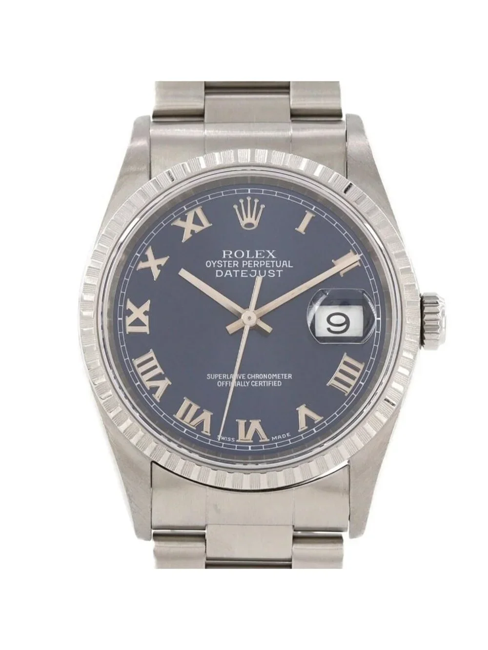 Rolex Datejust 3 SS Automatic Winding Number Watch